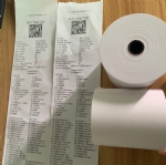 Free sample customzied print thermal paper rolls 57*40mm
