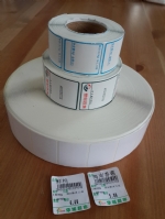 Hot Sale Blank Self Adhesive Thermal Paper Label Sticker Roll 